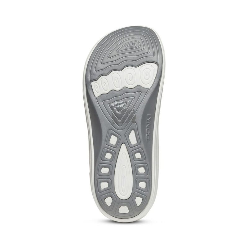 Aetrex Fiji Orthotic Women's Flips - White