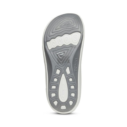 Aetrex Fiji Orthotic Women's Flips - White