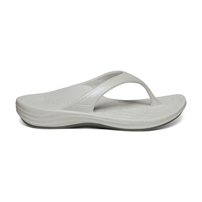 Aetrex Fiji Orthotic Women's Flips - White