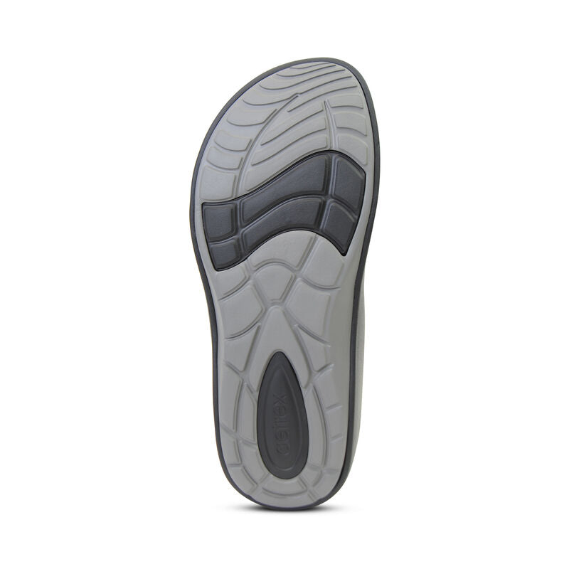 Aetrex Maui Orthotic Men's Flips - Black