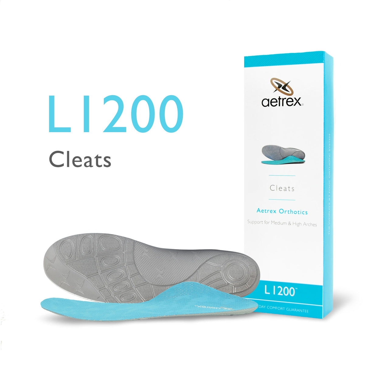 Aetrex Unisex Cleats Orthotics - Insole for Sports