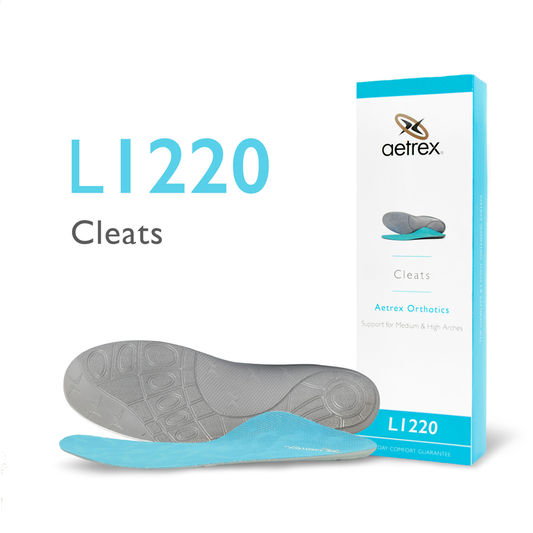 Aetrex Unisex Cleats Posted Orthotics
