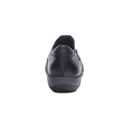 Aetrex Katie Side Zip Slip-On - Black