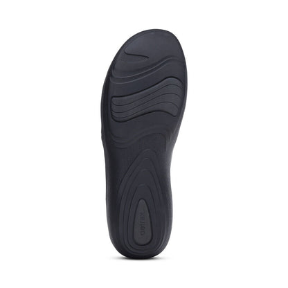 Aetrex Katie Side Zip Slip-On - Black