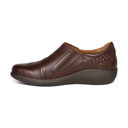 Aetrex Karina Monk Strap - Brown