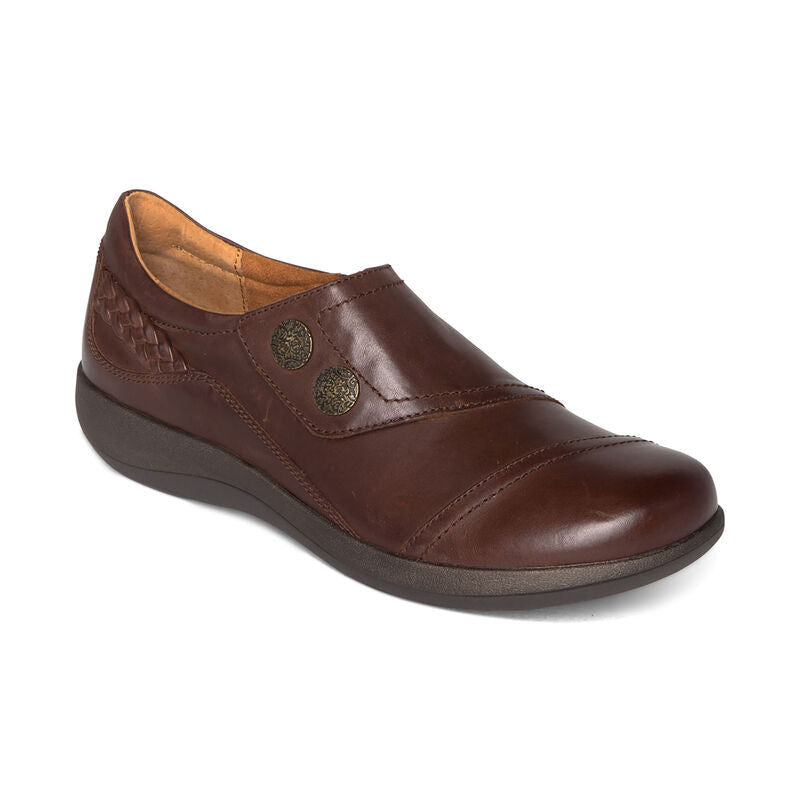 Aetrex Karina Monk Strap - Brown