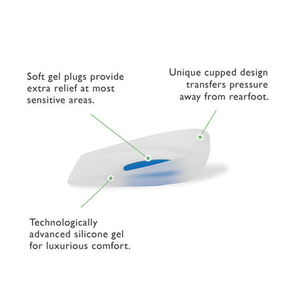 Aetrex Silicone Heel Cup Posted
