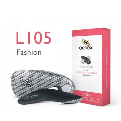 Aetrex Women's Fashion Orthotics W/ Metatarsal Support