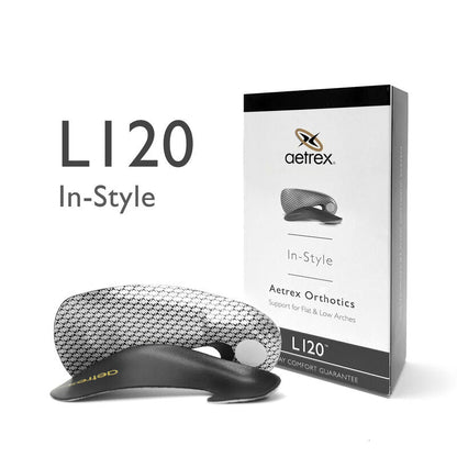 Aetrex Men's In-Style Posted Orthotics - Insole for Dress Shoes