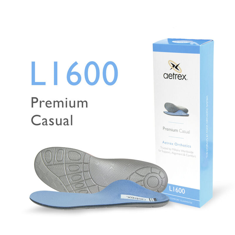 Aetrex Men's Premium Casual Orthotics - Insoles for Everyday Activities