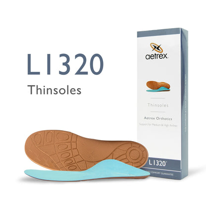 Aetrex Unisex Thinsoles Posted Orthotics