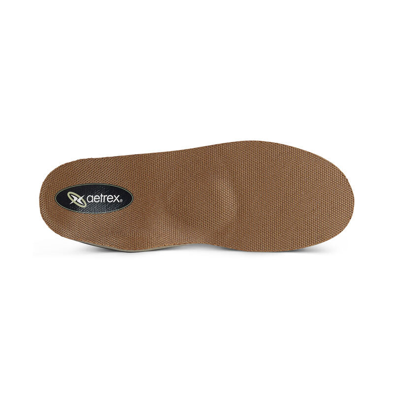 Aetrex Men's Memory Foam Posted Orthotics W/ Metatarsal Support