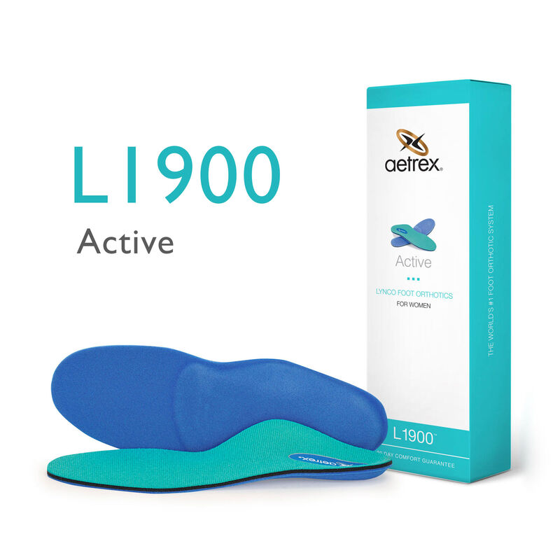 Aetrex Women's Active Orthotics - Insole for Athletic Footwear