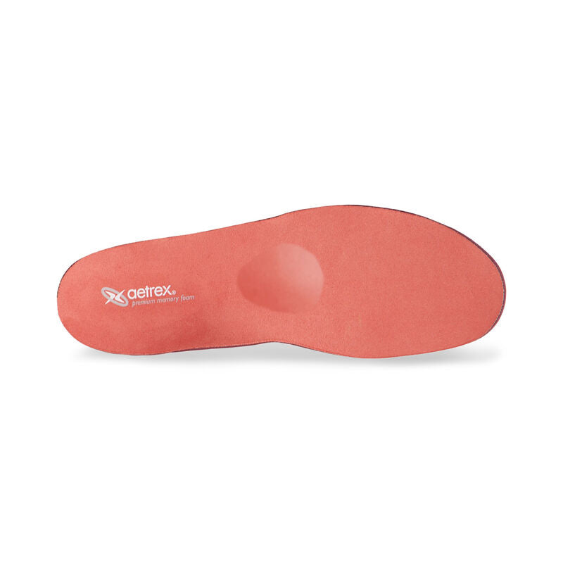 Aetrex Women's Premium Memory Foam Posted Orthotics W/ Metatarsal Support