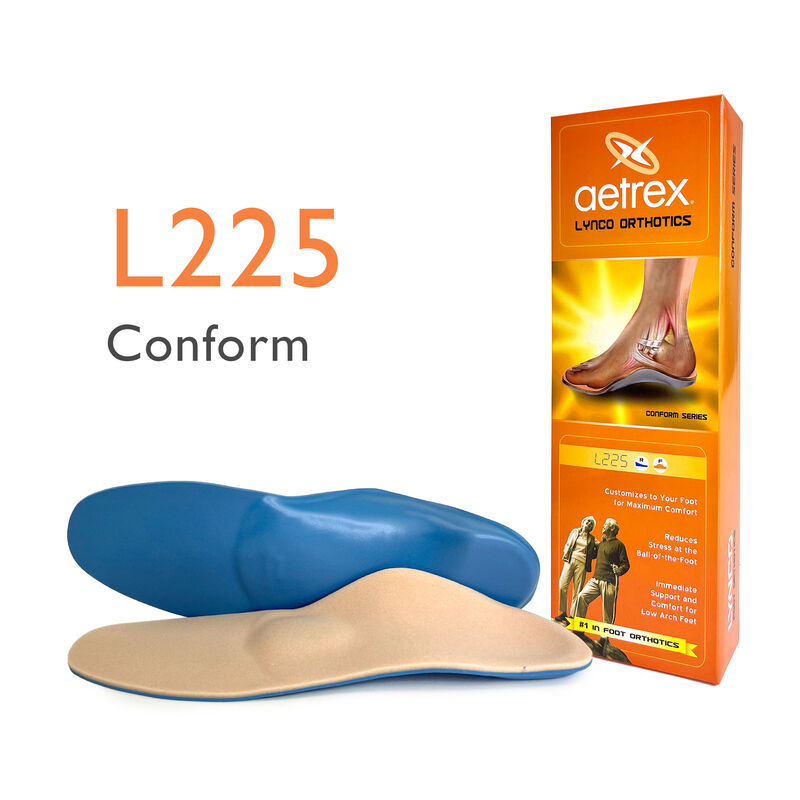 Aetrex Women's Conform Posted Orthotics W/ Metatarsal Support