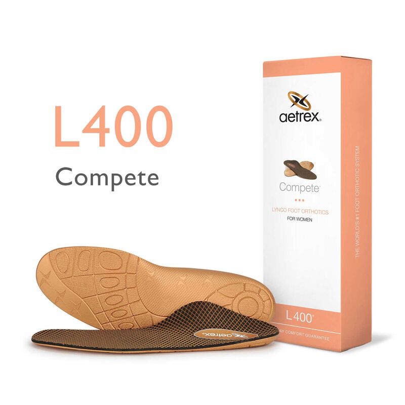 Aetrex Women's Compete Orthotics - Insoles for Active Lifestyles