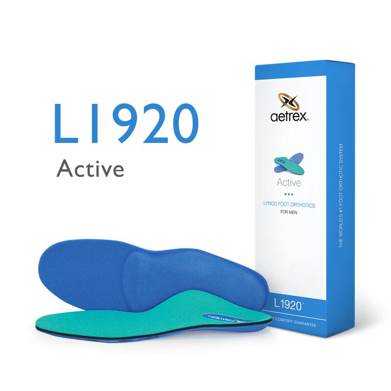 Aetrex Men's Active Posted Orthotics