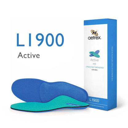 Aetrex Men's Active Orthotics - Insole for Athletic Footwear