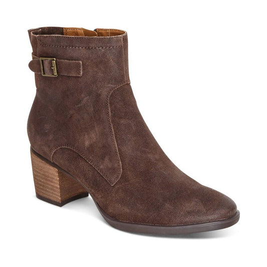 Aetrex Rubi Arch Support Boot - Dark Brown