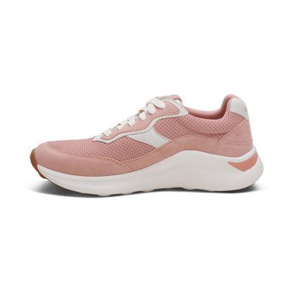 Aetrex Emily Lace-Up Sneaker - Peach