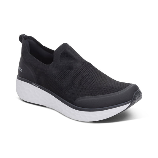 Aetrex Dash Arch Support Men's Sneaker  - Black