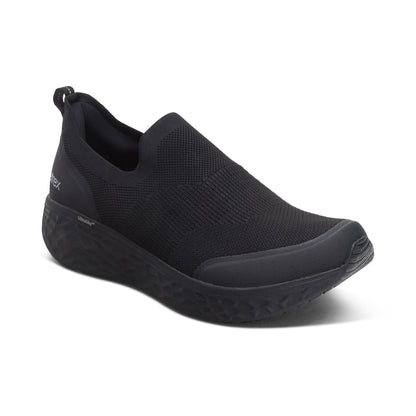 Aetrex Dash Arch Support Men's Sneaker  - Black/Black