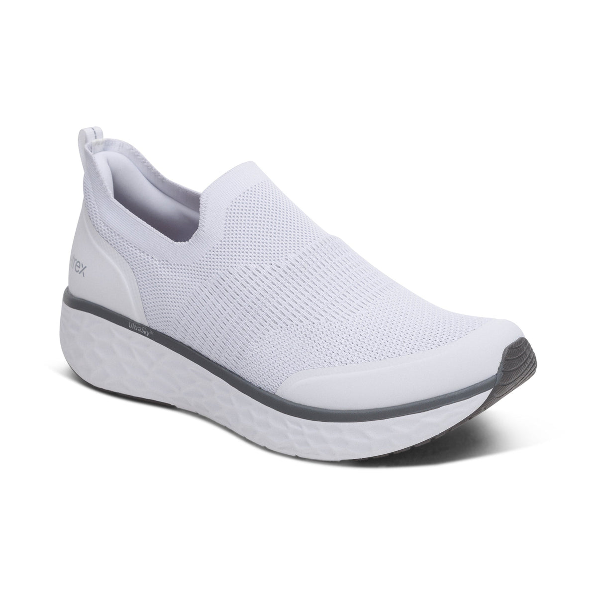 Aetrex Dash Arch Support Men's Sneaker  - White