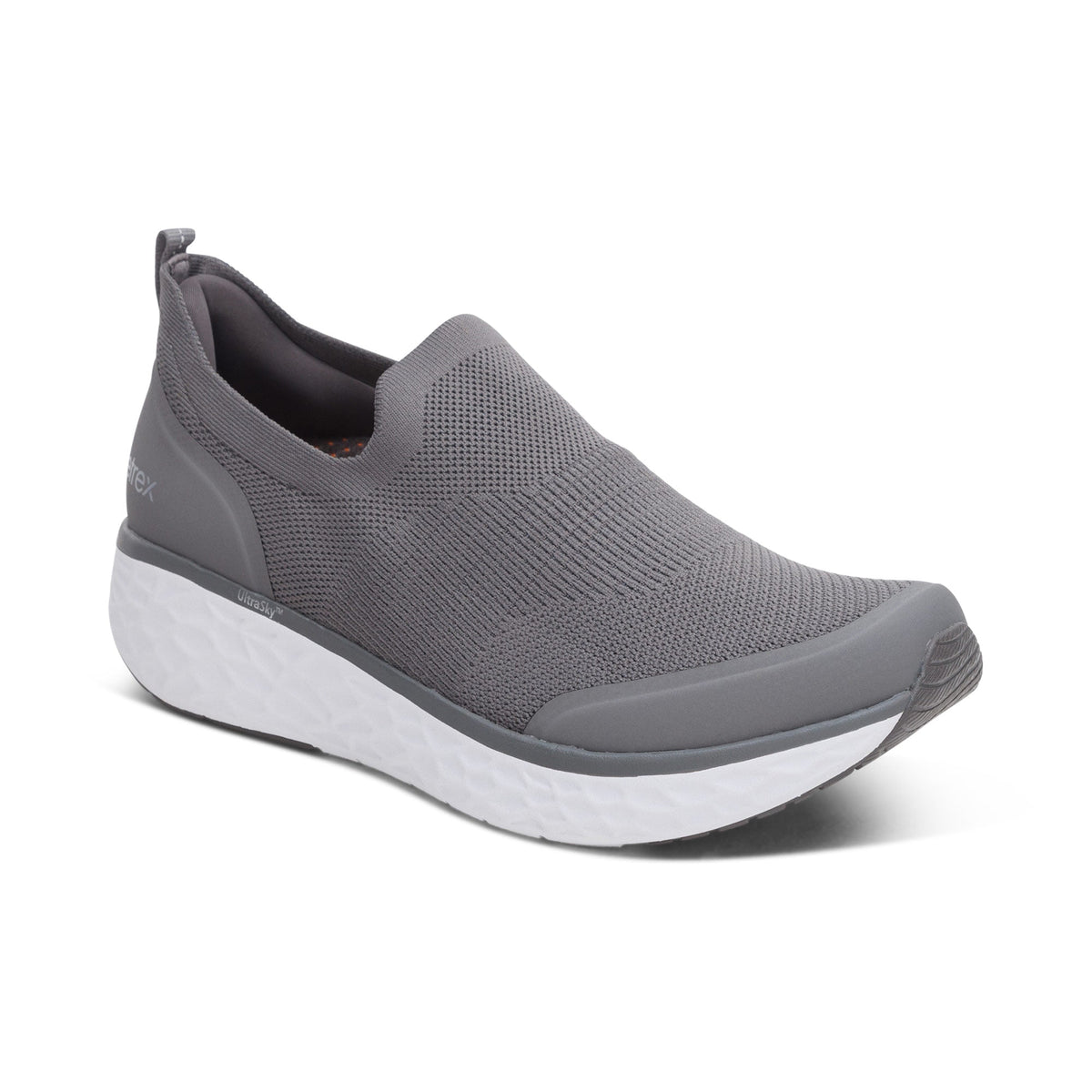 Aetrex Dash Arch Support Men's Sneaker  - Grey