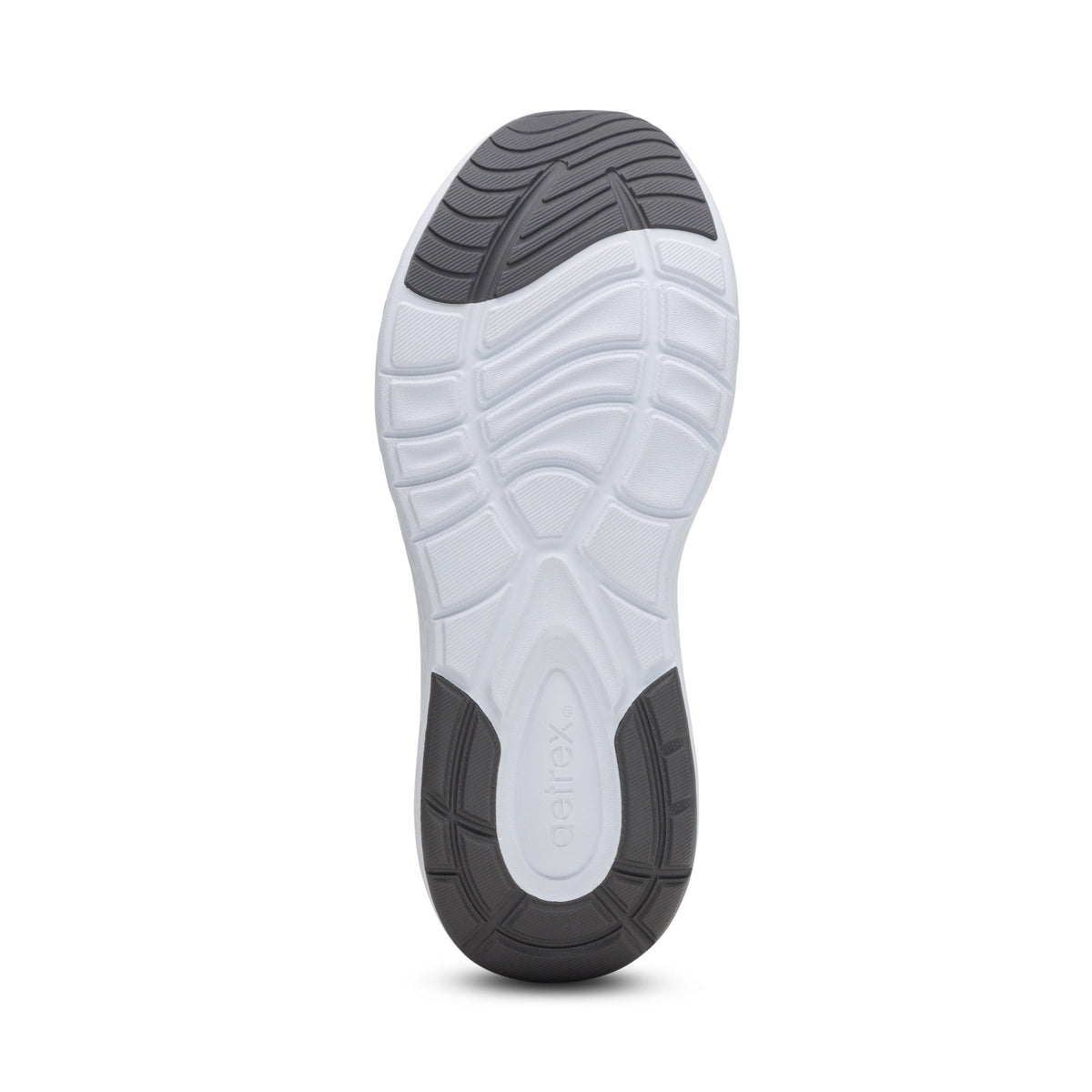 Aetrex Dash Arch Support Men's Sneaker  - Grey