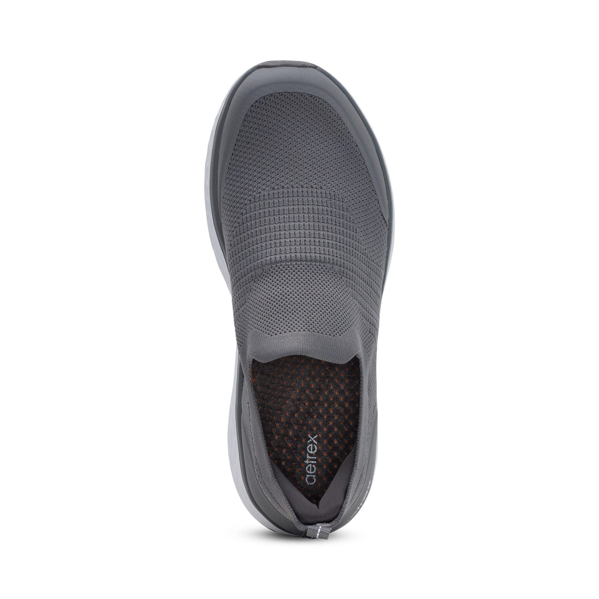 Aetrex Dash Arch Support Men's Sneaker  - Grey