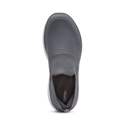 Aetrex Dash Arch Support Men's Sneaker  - Grey