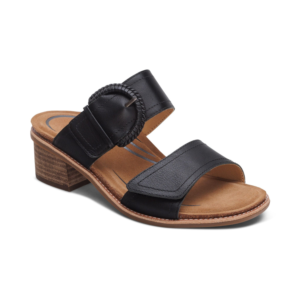 Aetrex Tatiana Arch Support Heel - Black