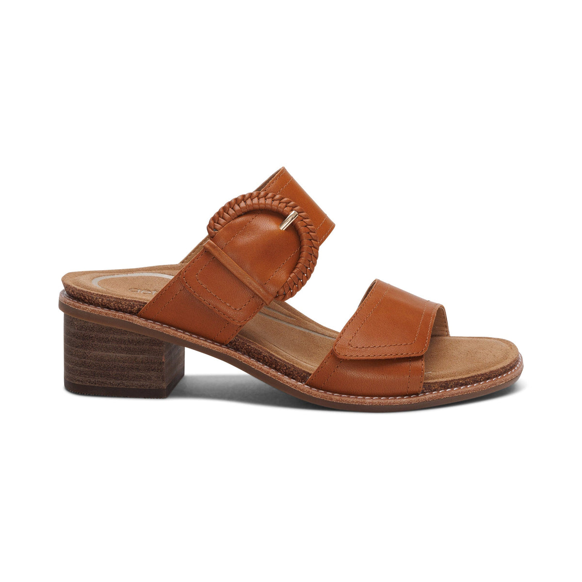 Aetrex Tatiana Arch Support Heel - Cognac