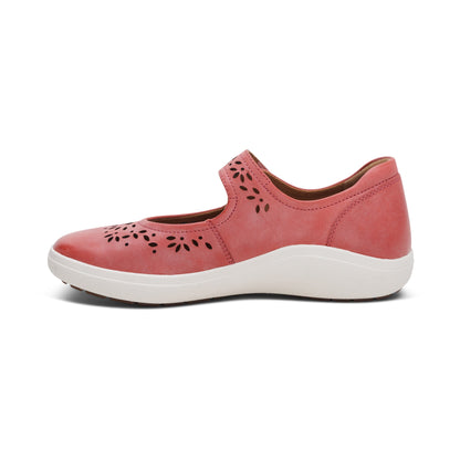 Aetrex Erica Casual Sneakers - Pink Cutout
