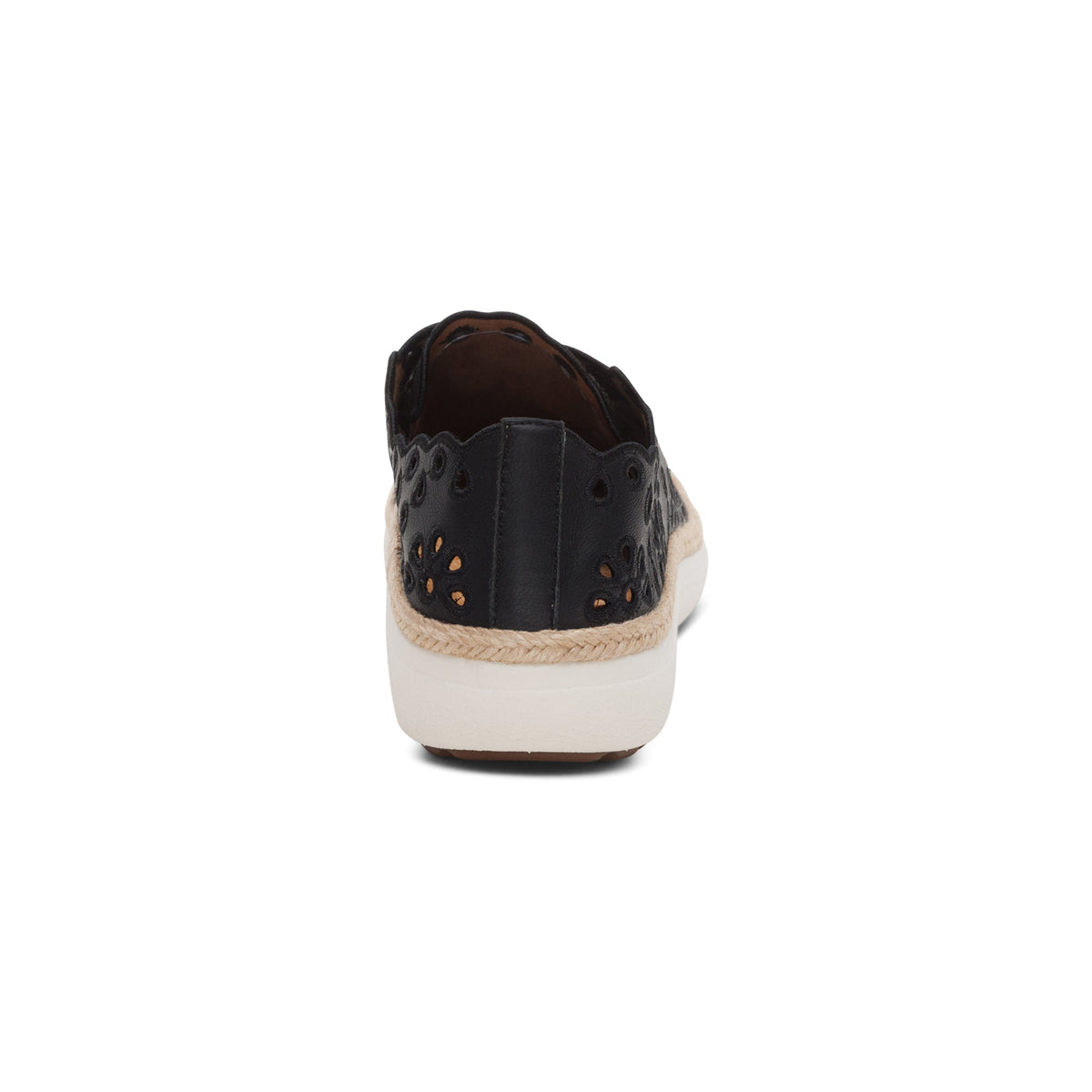 Aetrex Charlotte Lace-Up Sneaker - Black
