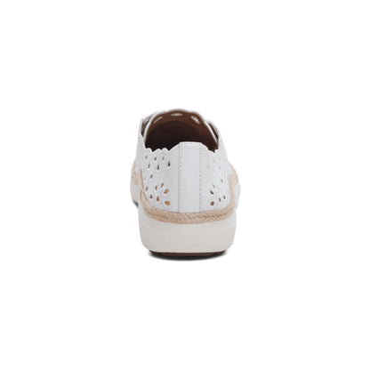 Aetrex Charlotte Lace-Up Sneaker - White