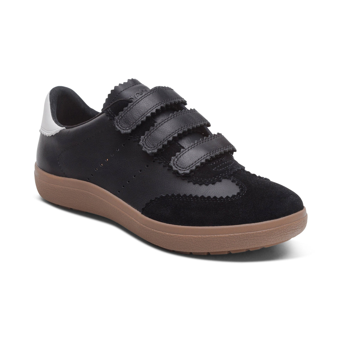 Aetrex Morgan Arch Support Sneaker - Black