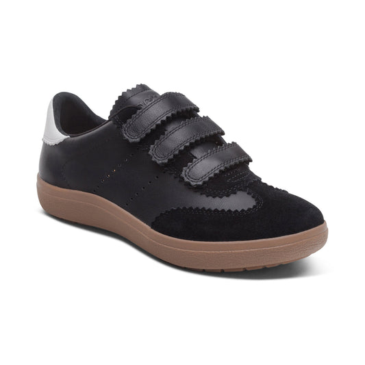 Aetrex Morgan Arch Support Sneaker - Black