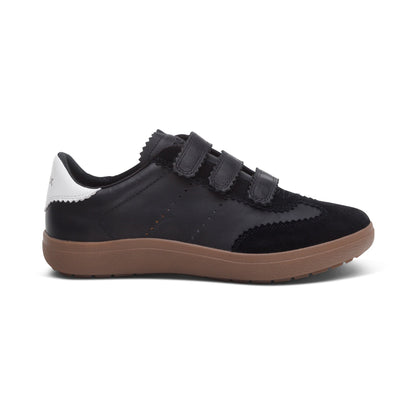 Aetrex Morgan Arch Support Sneaker - Black