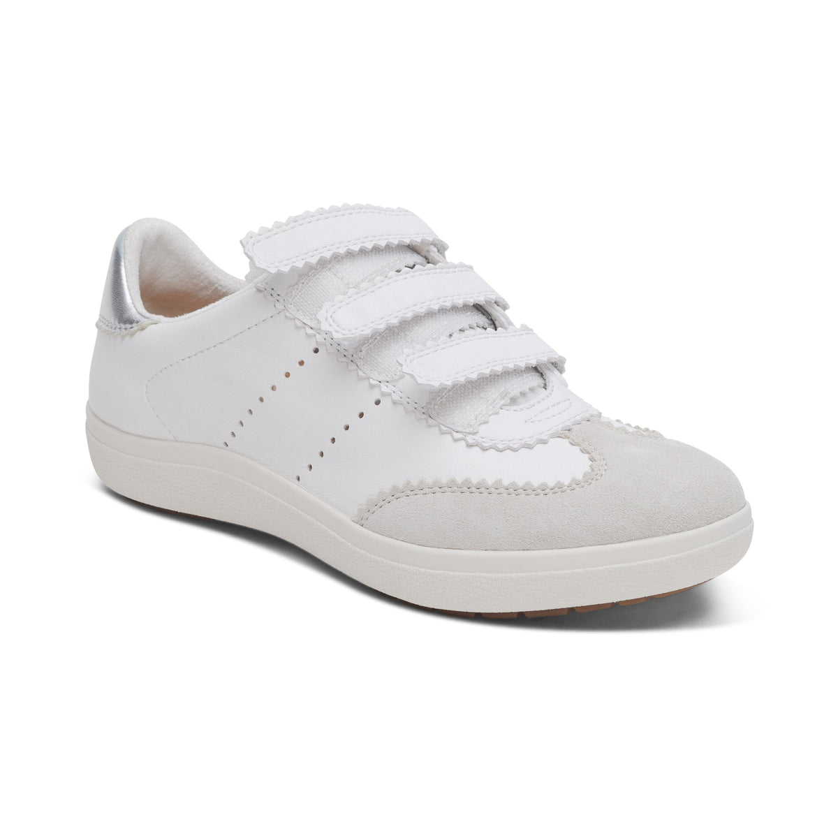 Aetrex Morgan Arch Support Sneaker - White