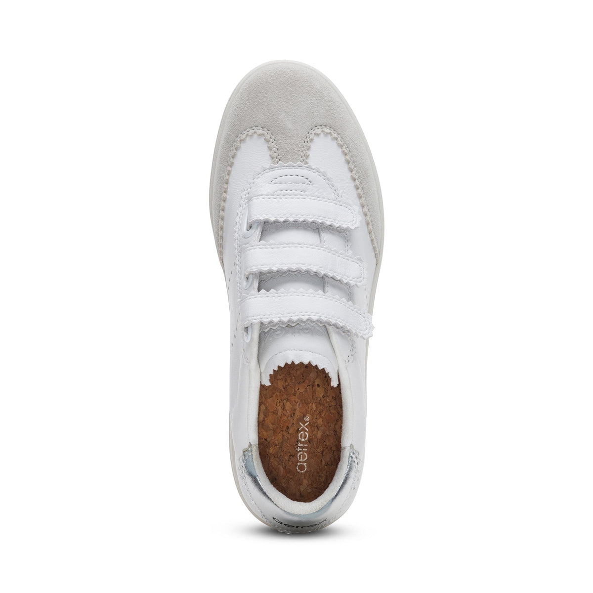 Aetrex Morgan Arch Support Sneaker - White