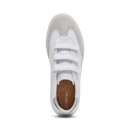 Aetrex Morgan Arch Support Sneaker - White