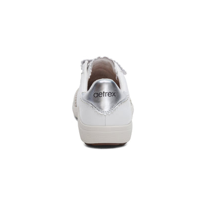 Aetrex Morgan Arch Support Sneaker - White