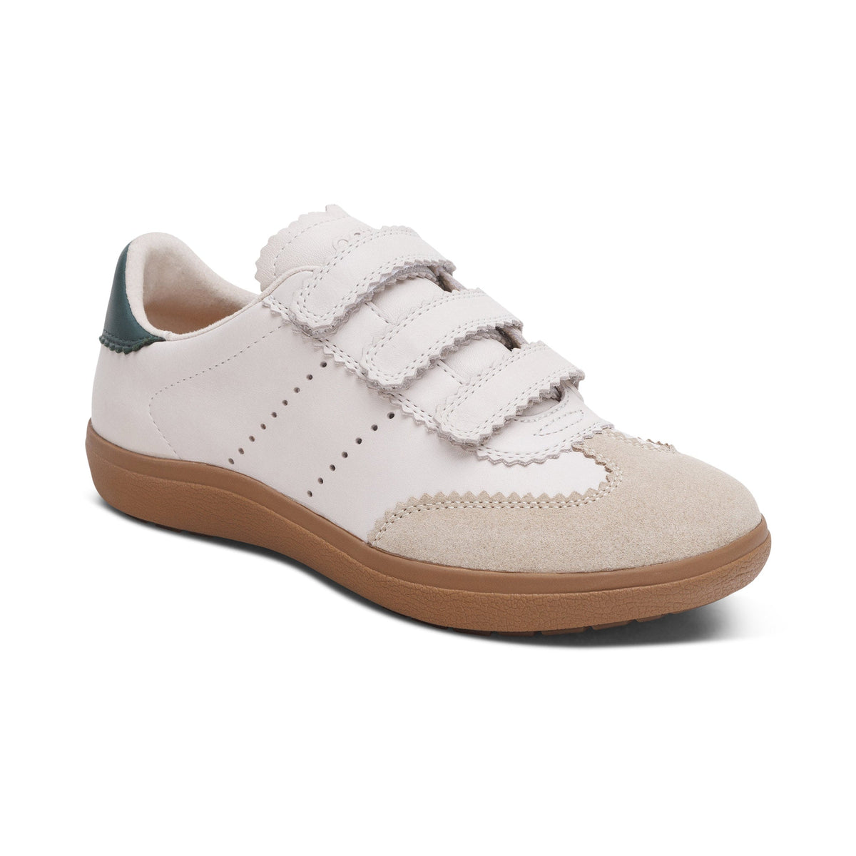 Aetrex Morgan Arch Support Sneaker - Oatmeal