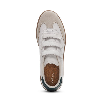 Aetrex Morgan Arch Support Sneaker - Oatmeal