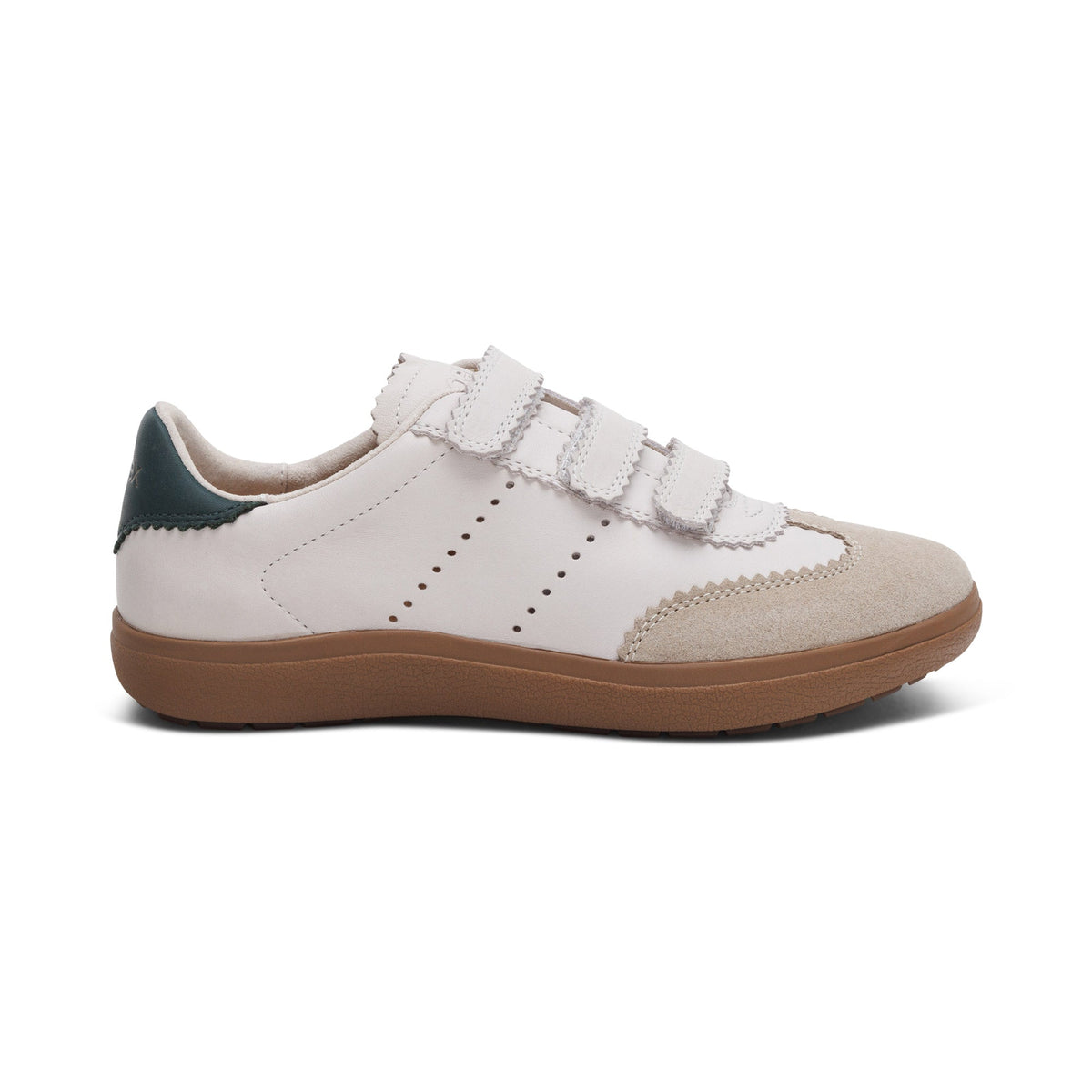 Aetrex Morgan Arch Support Sneaker - Oatmeal