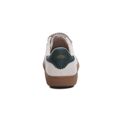 Aetrex Morgan Arch Support Sneaker - Oatmeal