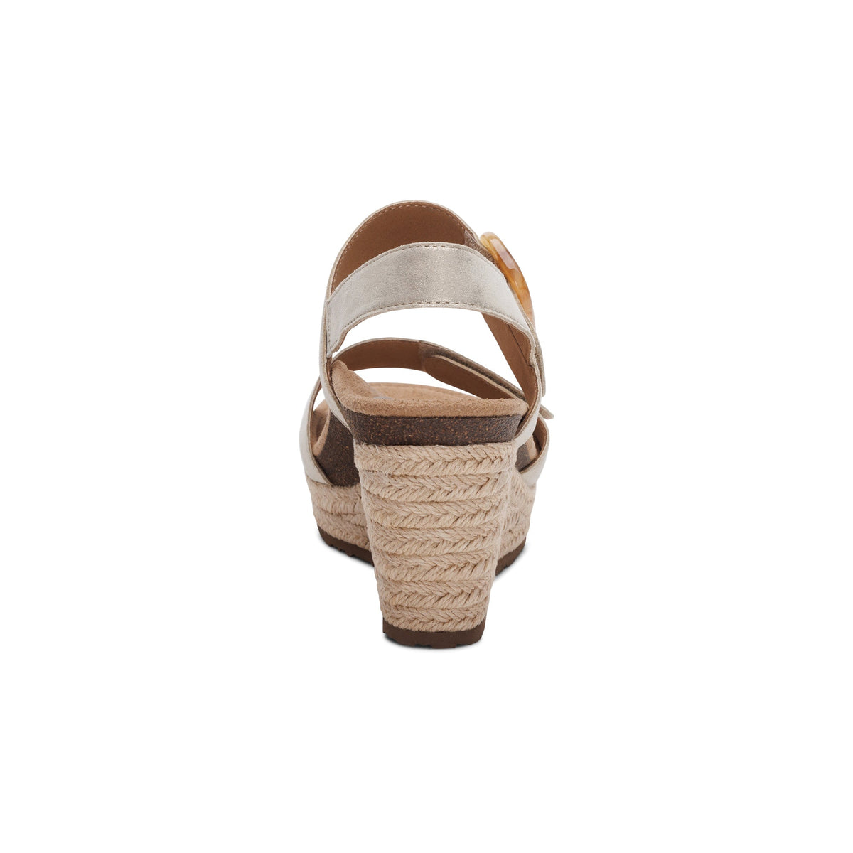 Aetrex Ashley Arch Support Wedge - Champagne