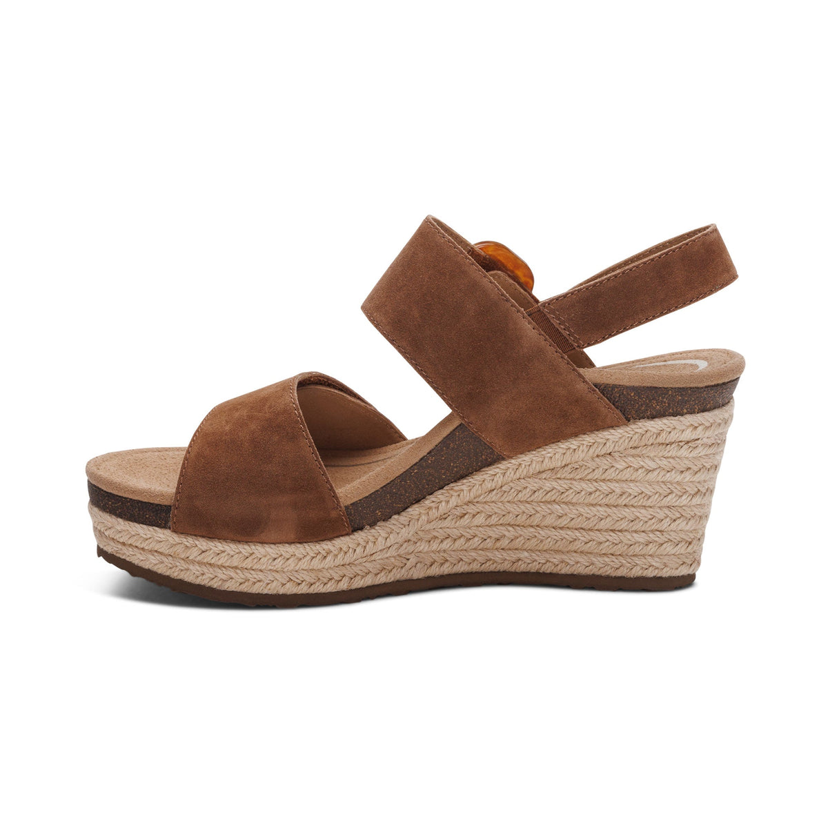 Aetrex Ashley Arch Support Wedge - Scotch