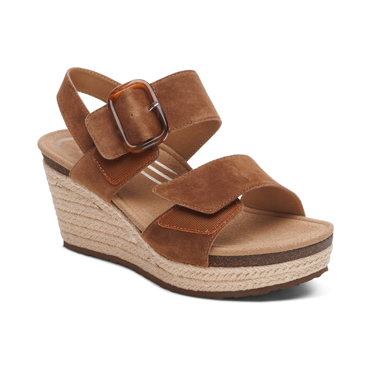 Aetrex Ashley Arch Support Wedge - Scotch